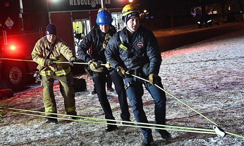 St. Paul firefighters use rope rescue for teen who slipped 30 feet down bluff