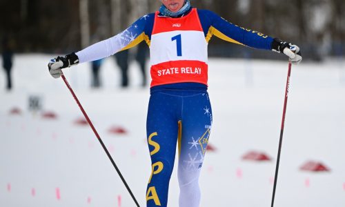 Nordic state skiing: St. Paul Academy duo claims girls sprint relay crown