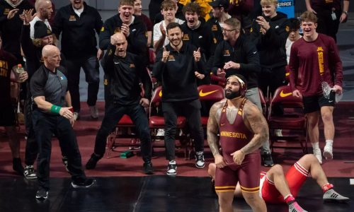 Gophers wrestling: No. 7 Minnesota downs No. 12 Rutgers for third ranked win of season