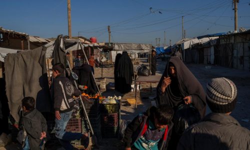 Trump’s aid freeze shocks a Syria camp holding families linked to the Islamic State group