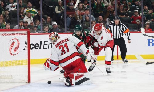 ​Vinnie Hinostroza’s nomadic hockey journey includes a smashing Wild debut