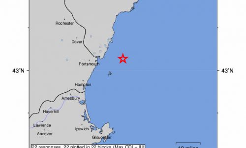 Massachusetts hit by second 2.0 magnitude aftershock after Maine earthquake
