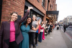 More than 120 women founders pitch to Richard Branson’s ‘elevator of dreams’ ahead of international women’s day