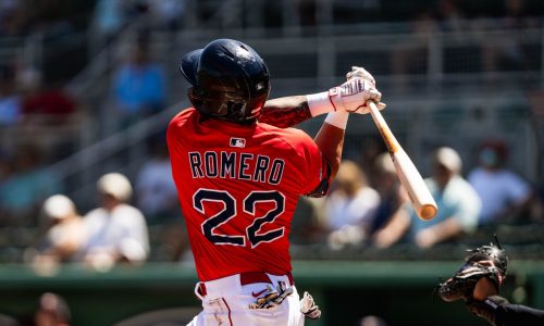 Finally healthy, former Red Sox first-round pick shining at spring training