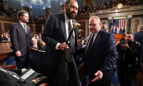 Watch: Rep. Al Green removed from House chamber during Trump’s speech to Congress