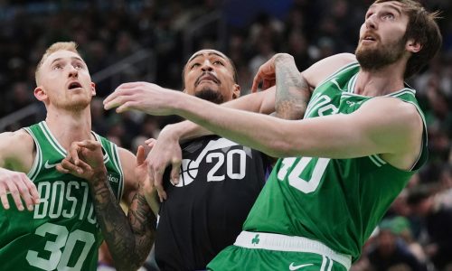Sam Hauser’s record-setting quarter powers Celtics to win over Jazz