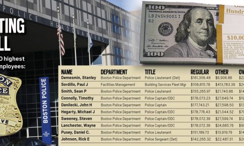 Boston city pay soars past $500K as janitor sweeps up