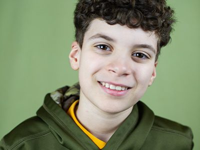 Joyful Victory loves playing with trains