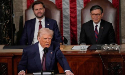 Editorial: Democrats the party of petulance after Trump speech