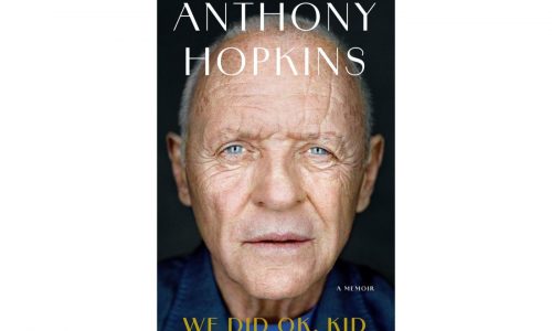 An actor in winter. Sir Anthony Hopkins will have a memoir out this fall
