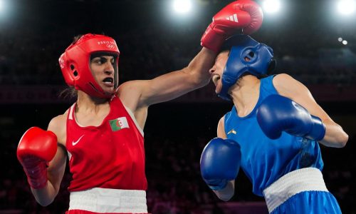 Algerian boxer Khelif says she’s not intimidated by Trump and targets second Olympic gold in LA