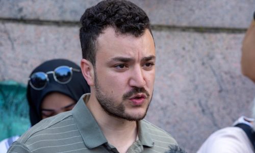 Detained Columbia University student activist Mahmoud Khalil appears in immigration case