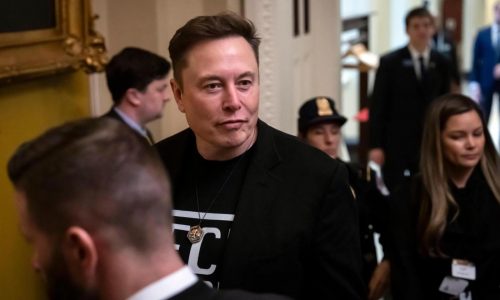 Elon Musk comes to Capitol Hill to meet with Republicans who discuss turning DOGE cuts into law