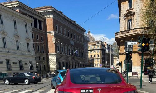 16 Tesla EVs are destroyed in a fire in Rome as Italian police investigate possible arson