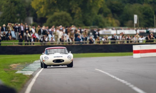 Jenson Button’s Stunning Jaguar E-Type: A Showstopper at Goodwood Revival
