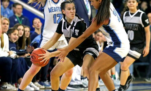 Medfield defends its Div. 2 girls hoop title in impressive fashion
