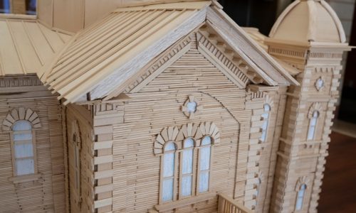 ‘Toothpick Boss’ Jerry Hackett, 85, painstakingly builds replicas of iconic Minnesota structures