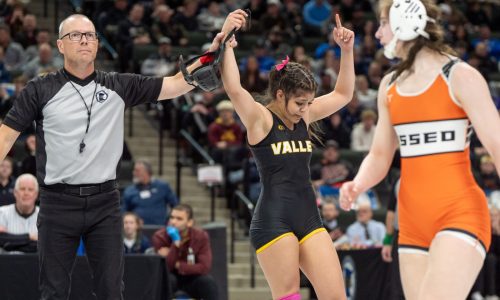 State wrestling notebook: Apple Valley’s Cassandra Gonzales wins mental battle to win third state title