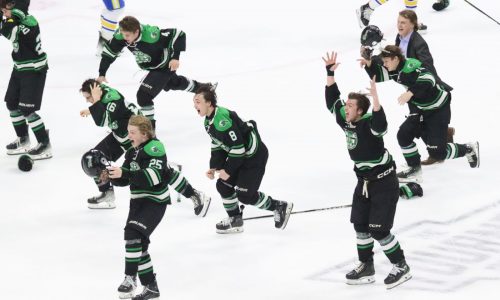 Class A boys state hockey: East Grand Forks works overtime for championship