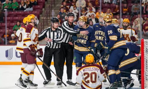 Irish bounce Gophers out of Big Ten tourney
