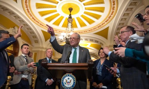 The Latest: Senate has just hours left to avoid a partial government shutdown