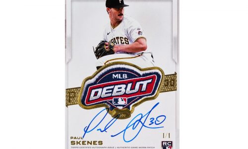 A one-of-a-kind Paul Skenes baseball card sells for $1.11 million via auction