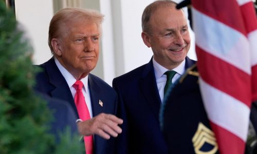 Trump says Ireland cheats the US as its leader joins him to celebrate St. Patrick’s Day