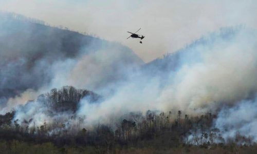 Wildfires in North and South Carolina fueled by drought, wind and fallen trees from Hurricane Helene