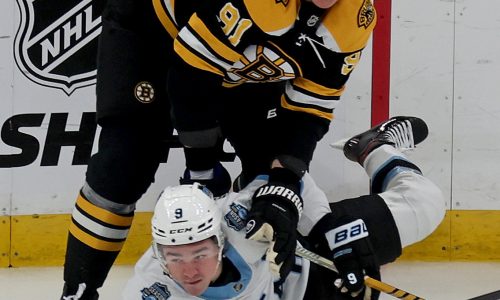 Bruins try to halt losing streak at seven in Detroit