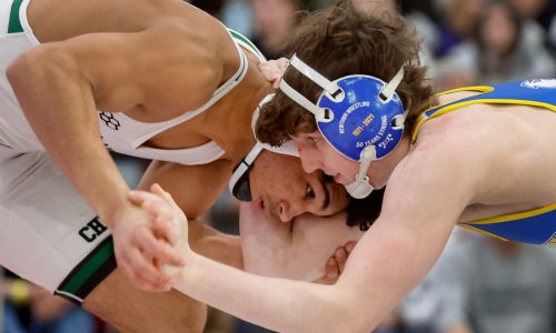 New England boys wrestling: Familiar faces triumph again