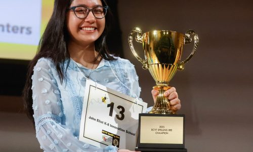 Roxbury teen wins Boston spelling bee, will go to nationals (Photos)