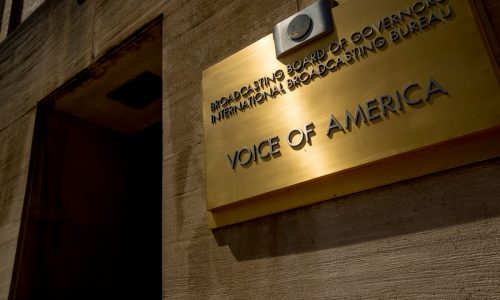 Trump signs order to gut staff at Voice of America and other US-funded media organizations