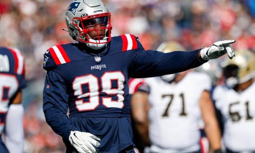 Why new Patriots coach is excited by ‘mean as a rattlesnake’ Keion White