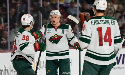 Wild’s Kaprizov, Eriksson Ek take another positive step toward returns