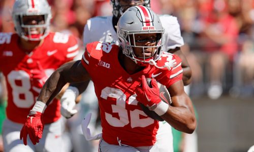 Why Patriots ‘shocked’ their second-round pick RB TreVeyon Henderson