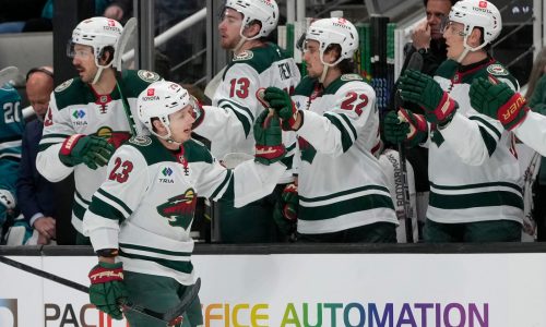 Busy schedule suits the Wild just fine at this time of the season