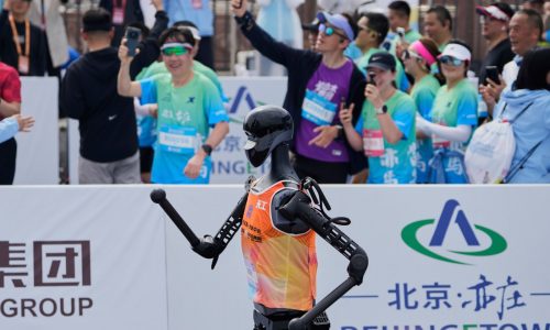 Ticker: Humanoid robots run half-marathon; EEOC down-ranks gender cases