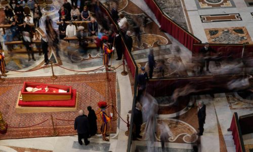 Trump and Zelenskyy among dignitaries converging on Rome for funeral of Pope Francis
