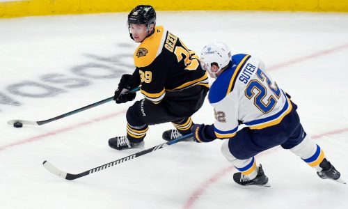 Bruins notebook: Morgan Geekie has set himself up nicely
