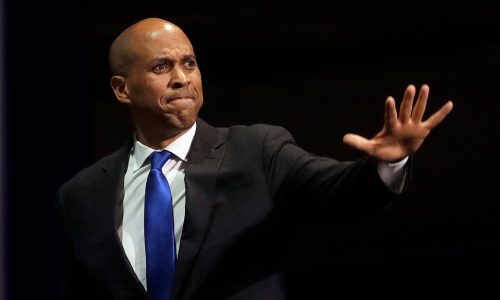 Sen. Cory Booker launches overnight speech to protest Trump’s agenda