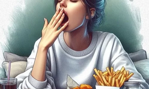 How Junk Food Leads to Junk Sleep