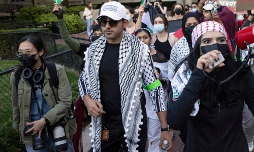 Judge releases a Palestinian student activist who was arrested at his citizenship interview