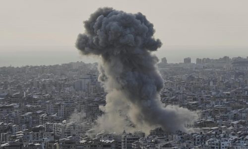 Israeli jets strike Beirut’s southern suburbs for the third time since a ceasefire began