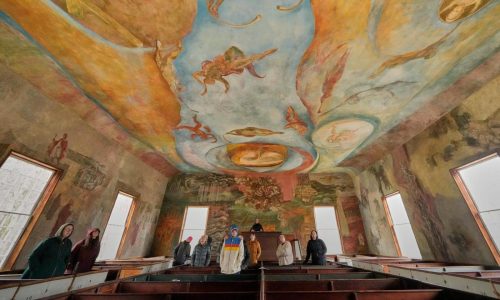 Maine’s hidden ‘Sistine Chapel’ inspires artists with 70-year-old frescoes