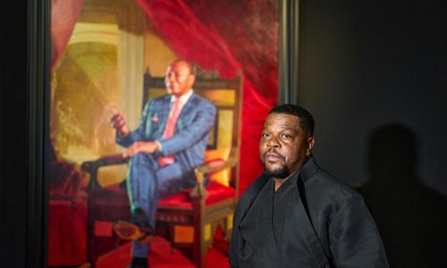 Artist Kehinde Wiley puts power in a new frame with paintings of African leaders