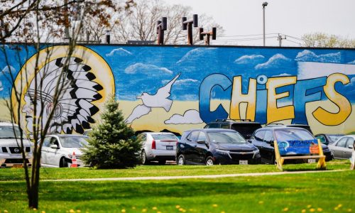 A town refuses to give up the school’s Native American mascot — and gets Trump’s support