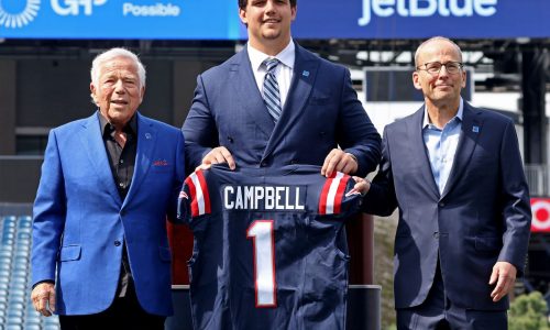 Will Campbell reveals two goals after being introduced by Patriots