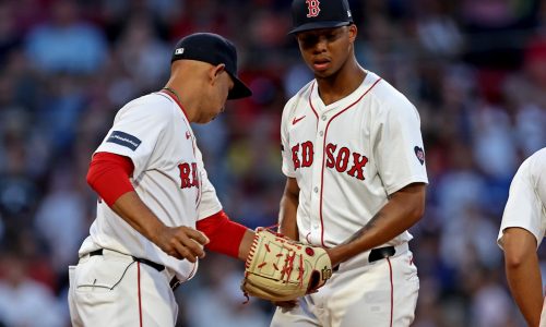Brayan Bello allows three-run home run, strikes out seven in rehab outing