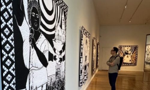 Fine-art galleries and museum exhibitions are thinking big