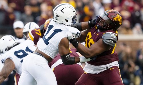 Gophers’ Aireontae Ersery showed pro potential in Abdul Carter matchup